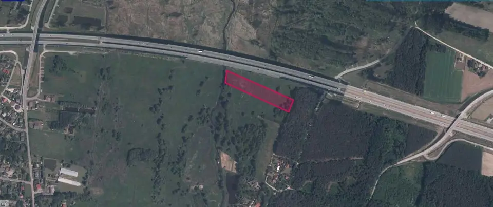 Działka budowlana 1,15 ha, Niecenia