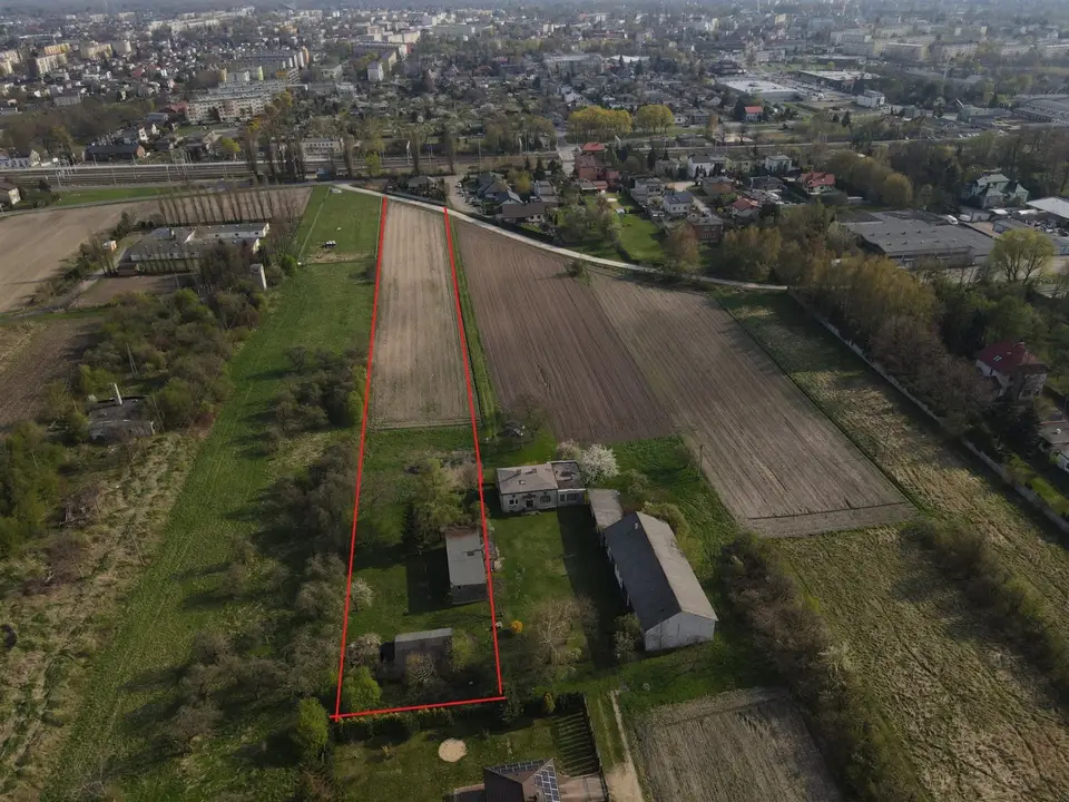 Działka budowlana 8 300 m², Opiesin