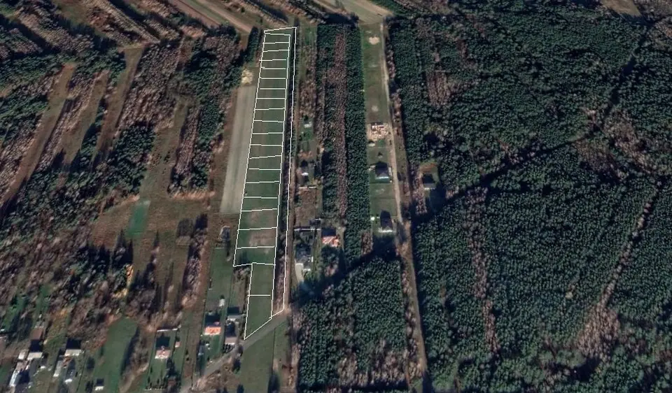 Działka budowlana 1 090 m², Polków