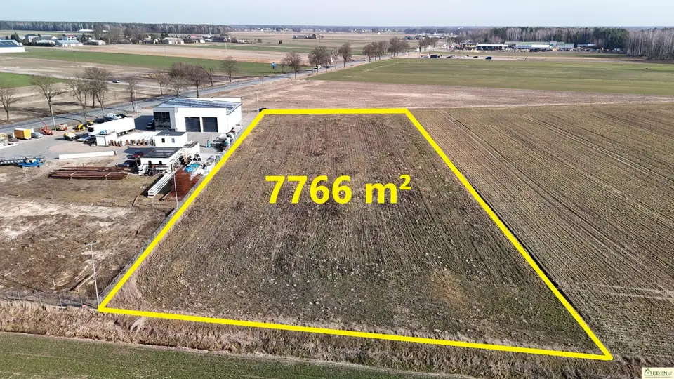 Działka rolna 7 766 m², Chromna