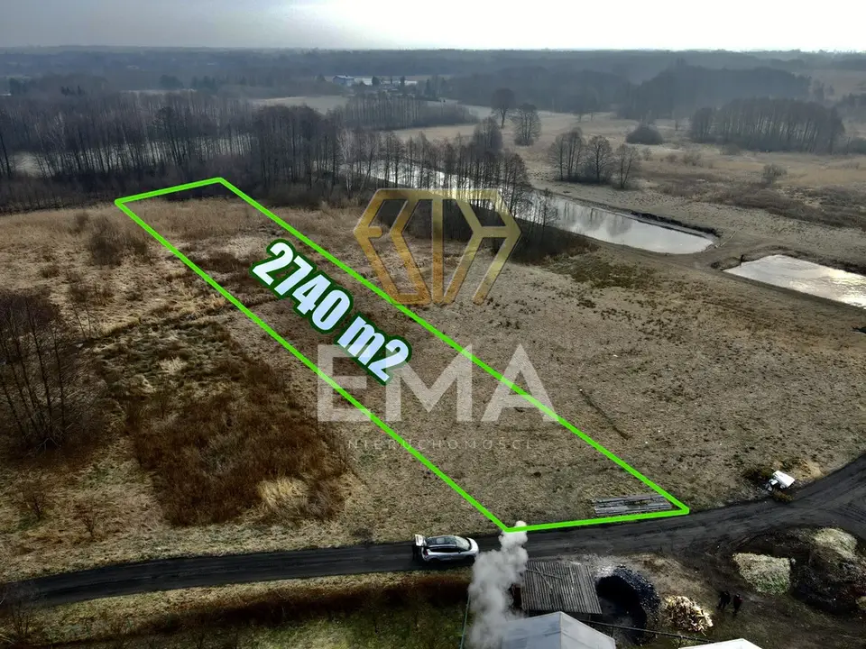 Działka rolna 2 740 m², Radostków