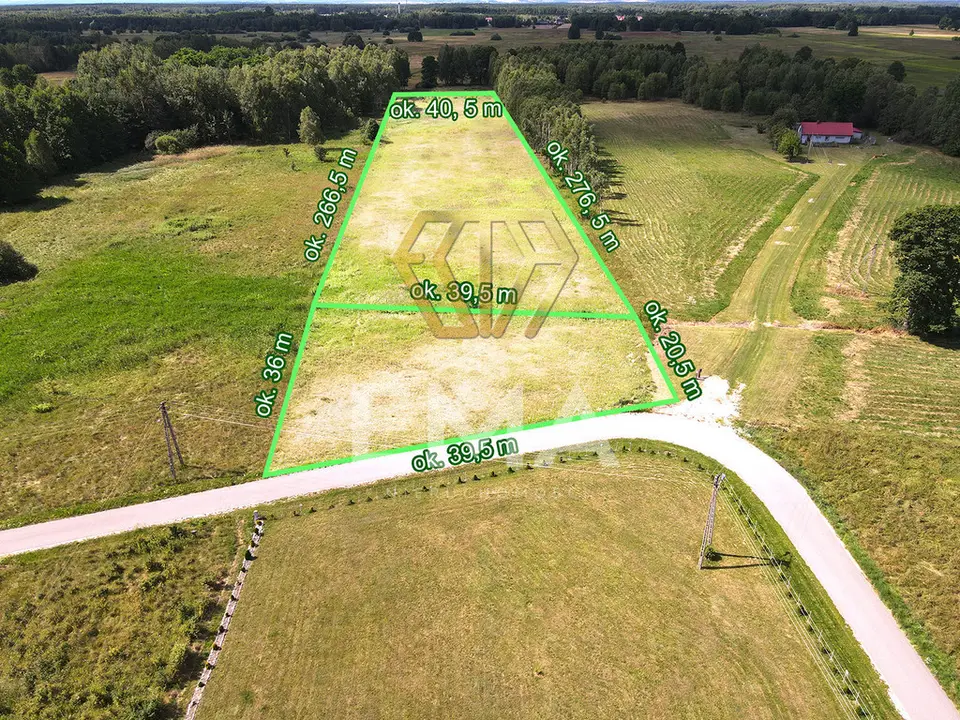 Działka budowlana 1,18 ha, Radomsko, Piaski