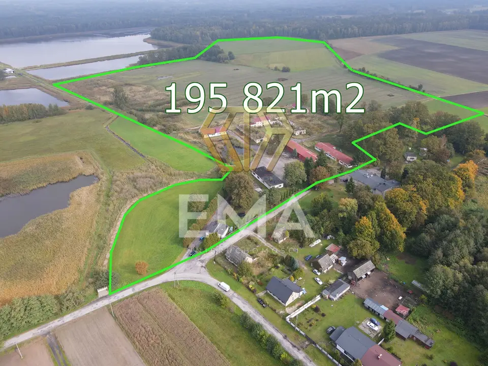 Działka rolna 19,58 ha, Włynice