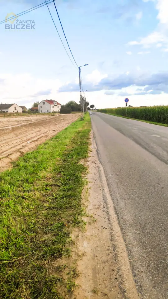 Działka budowlana 2 997 m², Walentów