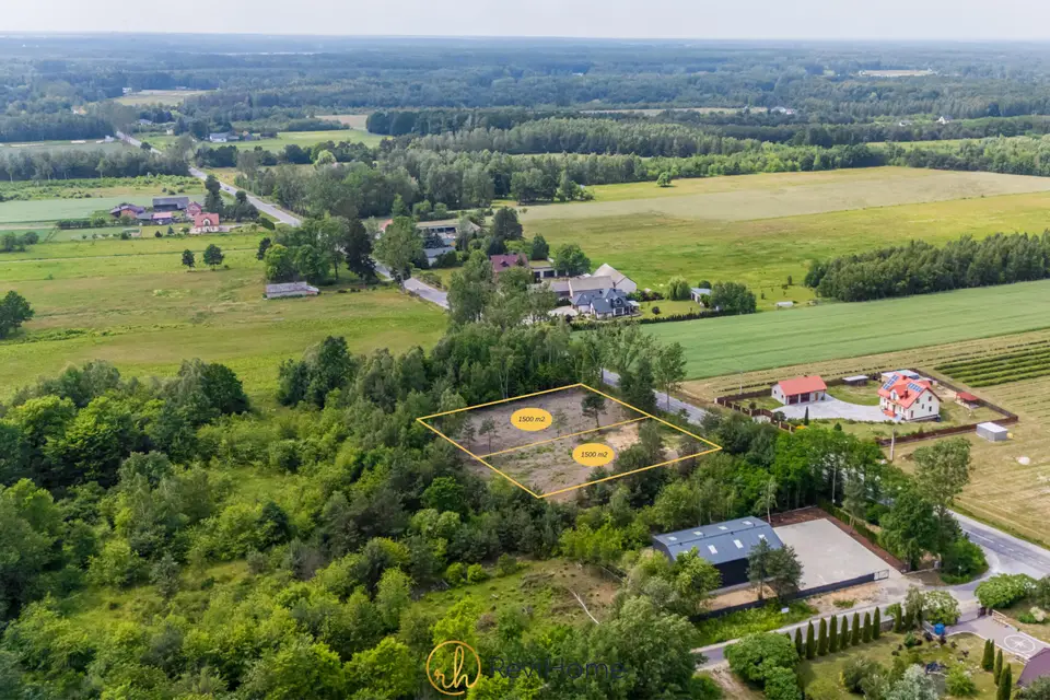 Działka budowlana 3 000 m², Piotrkowice