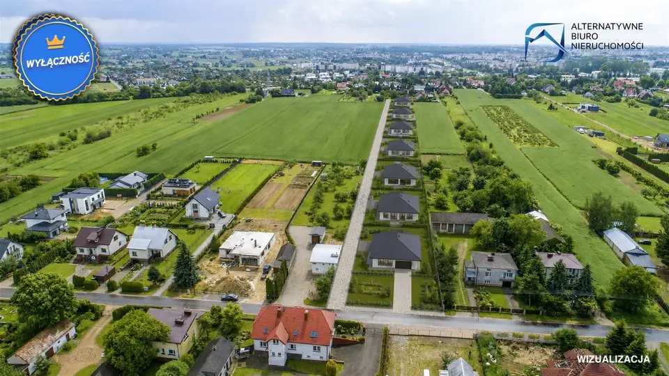 Działka budowlana, siedliskowa i inwestycyjna 1 353 m², Franciszków