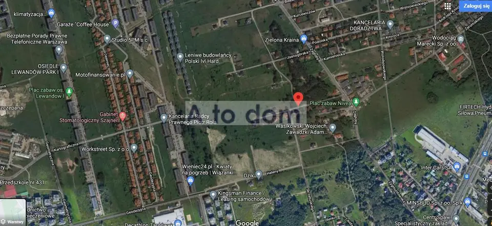Działka budowlana 3 153 m², Marki