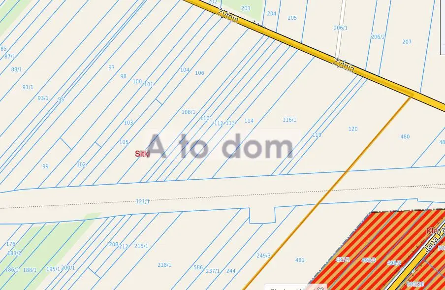 Działka rolna 3 900 m², Sitki
