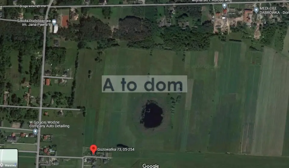 Działka rolna 5 209 m², Guzowatka