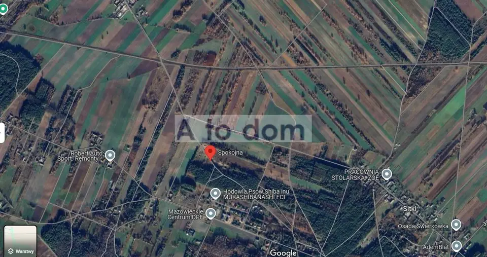 Działka budowlana 3 244 m², Michałów