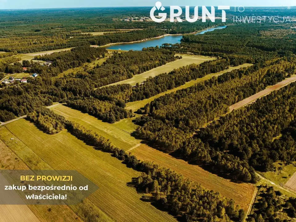 Działka budowlana 1 063 m², Ostrowy nad Okszą