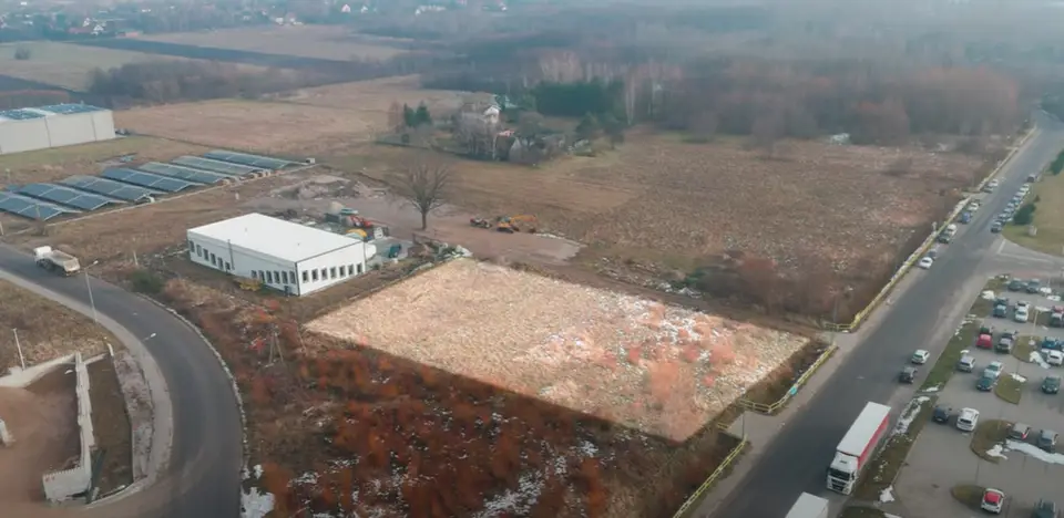 Działka inwestycyjna 3 000 m², Aleksandrów Łódzki
