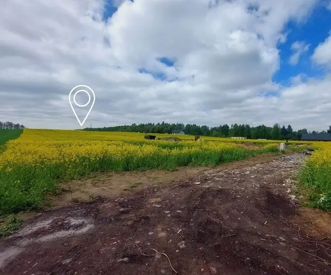 Działka budowlana 1 202 m², Skrzyszów
