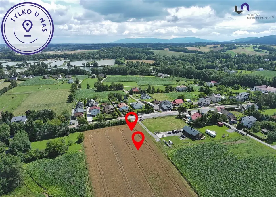 Działka budowlana i inwestycyjna 871 m², Rudzica