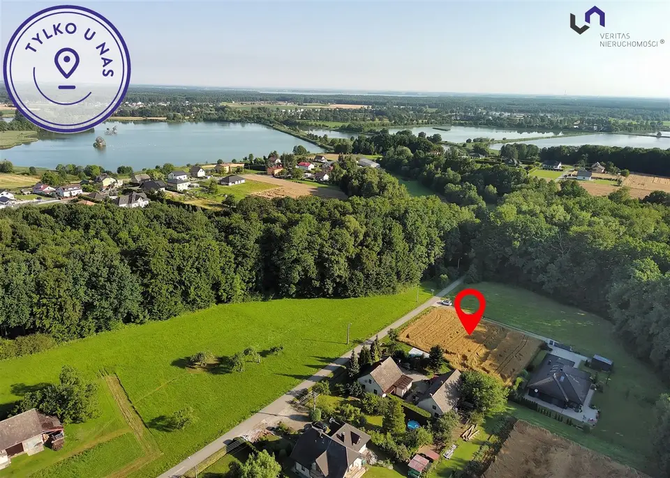Działka budowlana 1 858 m², Rudzica