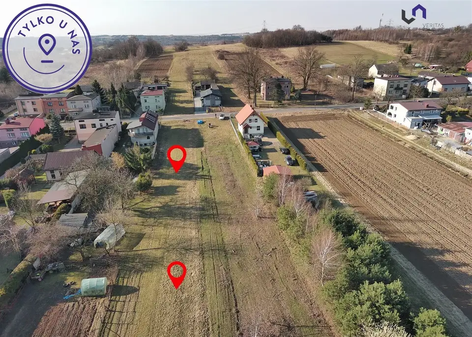 Działka budowlana i rolna 8 263 m², Siemonia