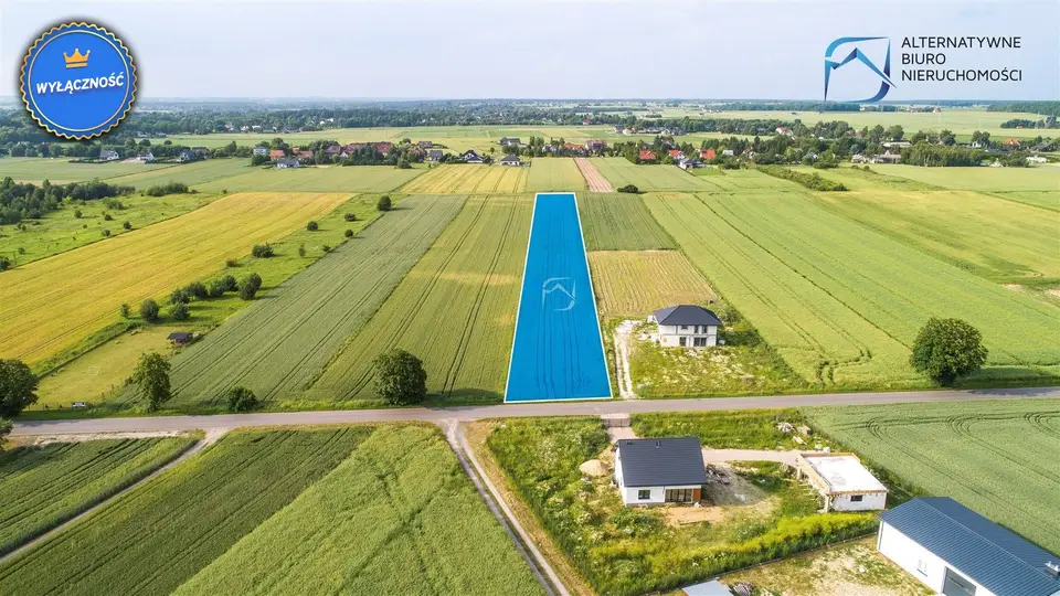 Działka budowlana i rolna 5 851 m², Żabia Wola
