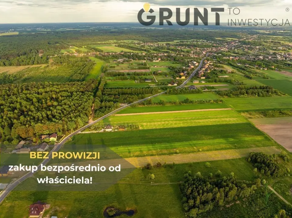 Działka budowlana 845 m², Mstów