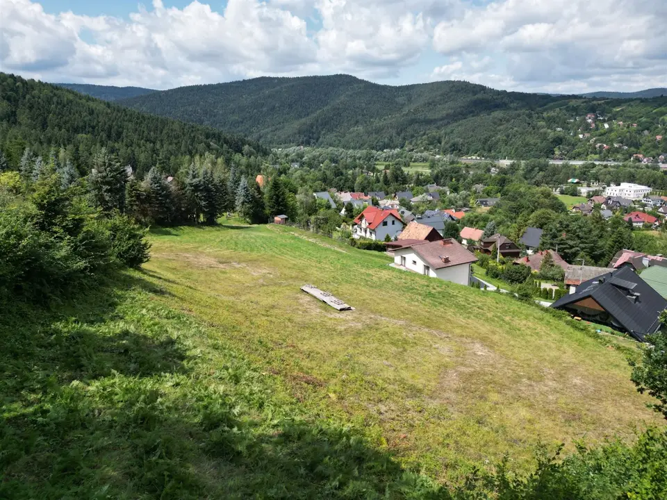 Działka budowlana 3 500 m², Myślenice, Zarabie