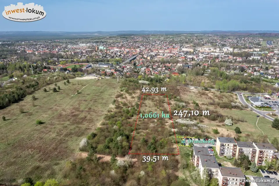 Działka budowlana 1,07 ha, Olkusz