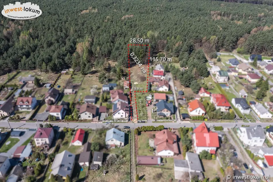 Działka budowlana 3 234 m², Olkusz