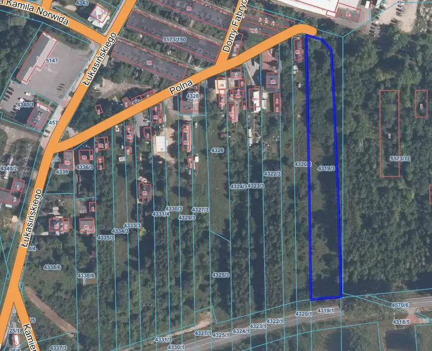 Działka budowlana 4 470 m², Wolbrom