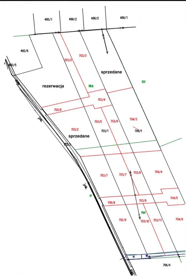 Działka budowlana 1 000 m², Czechy