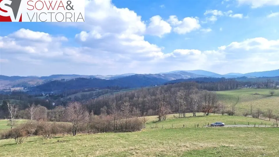 Działka budowlana 2 785 m², Zagórze Śląskie