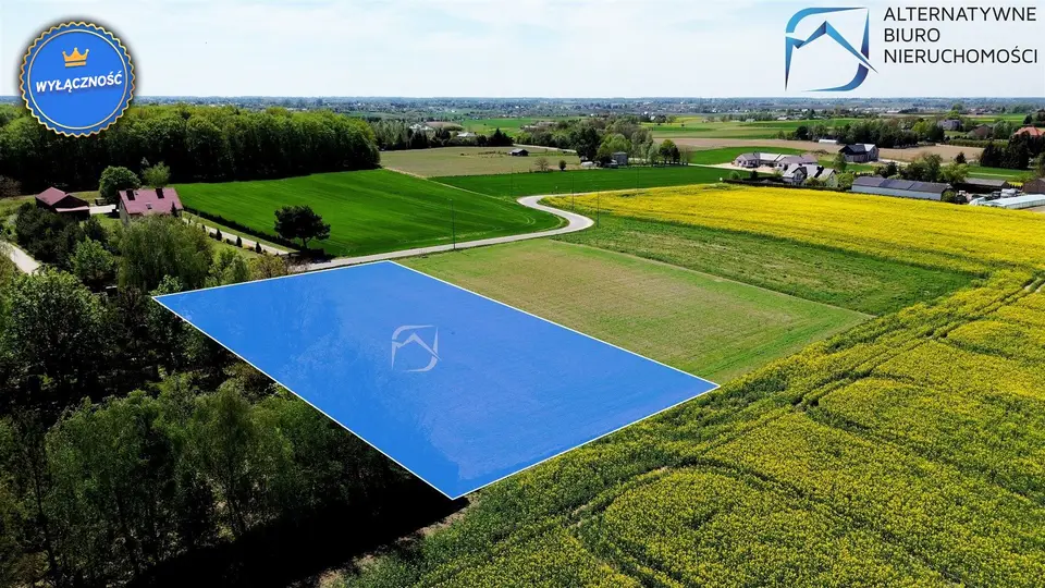 Działka budowlana 2 757 m², Smugi