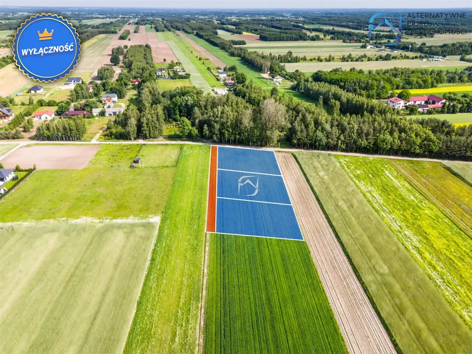 Działka budowlana 1 123 m², Krasienin-Kolonia