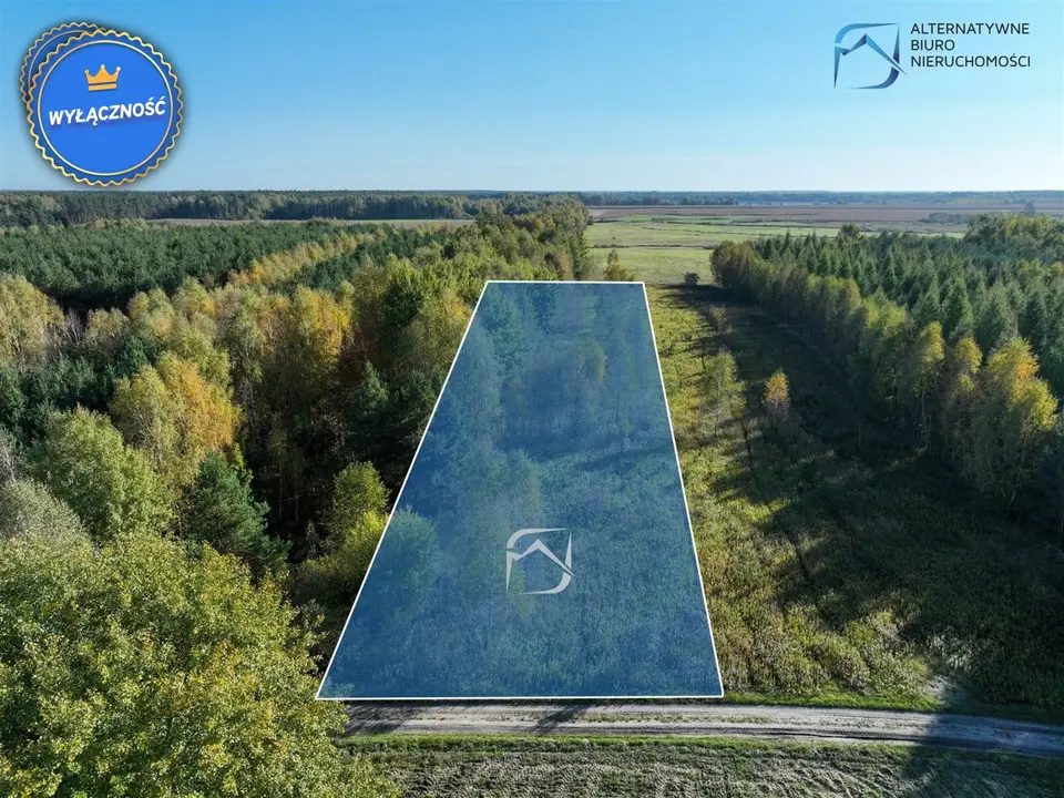 Działka rolna 8 100 m², Bójki