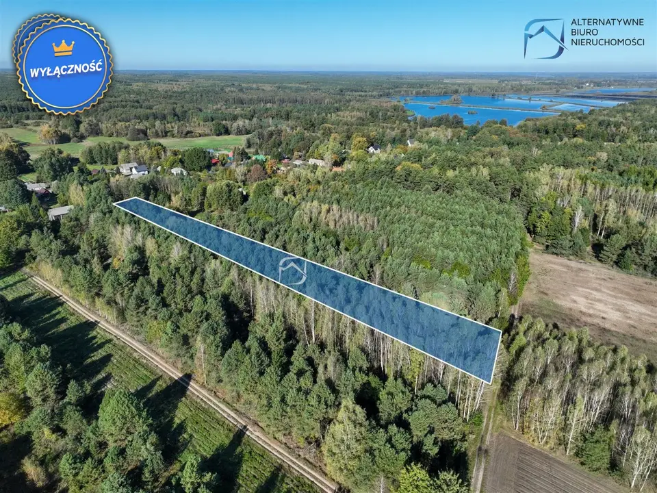 Działka rolna 3 800 m², Bójki