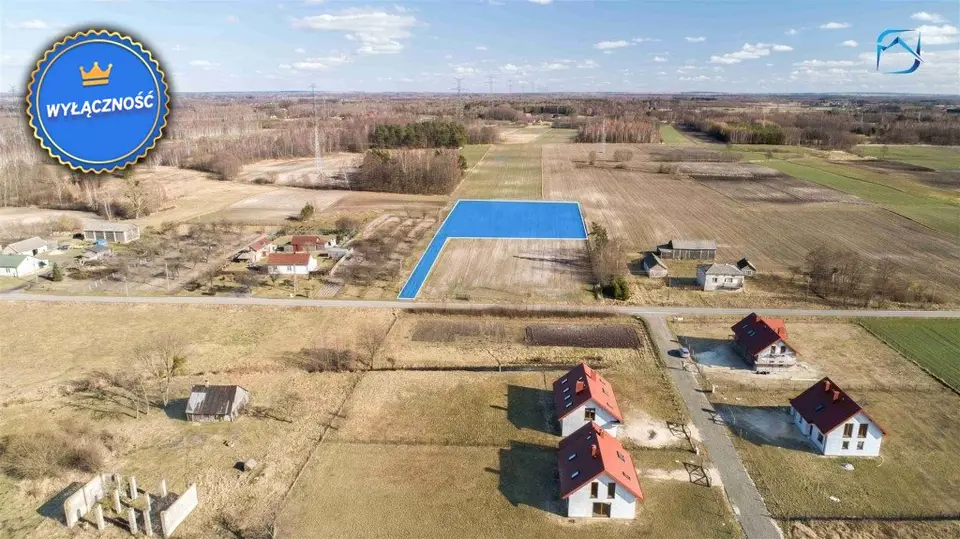 Działka budowlana 5 602 m², Malinówka