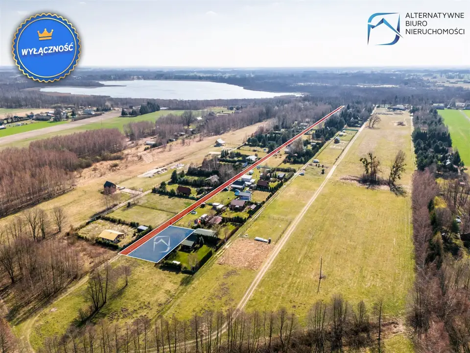 Działka budowlana i rekreacyjna 666 m², Grabniak