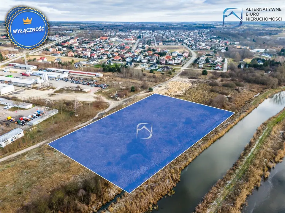 Działka inwestycyjna 1,43 ha, Kock