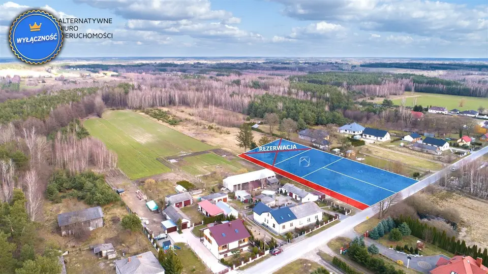 Działka budowlana 1 128 m², Wola Lisowska