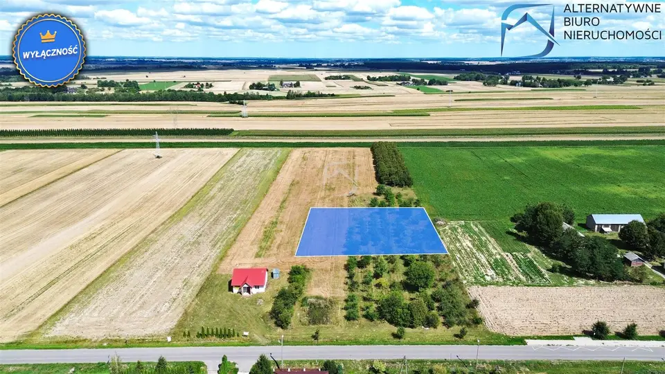 Działka budowlana, inwestycyjna i rolna 2 120 m², Kiełczewice Górne