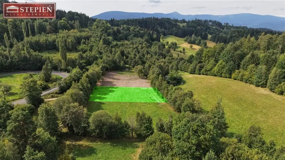Działka budowlana 2 117 m², Gruszków