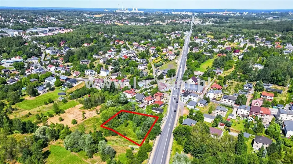 Działka budowlana i inwestycyjna 2 153 m², Rybnik, Popielów