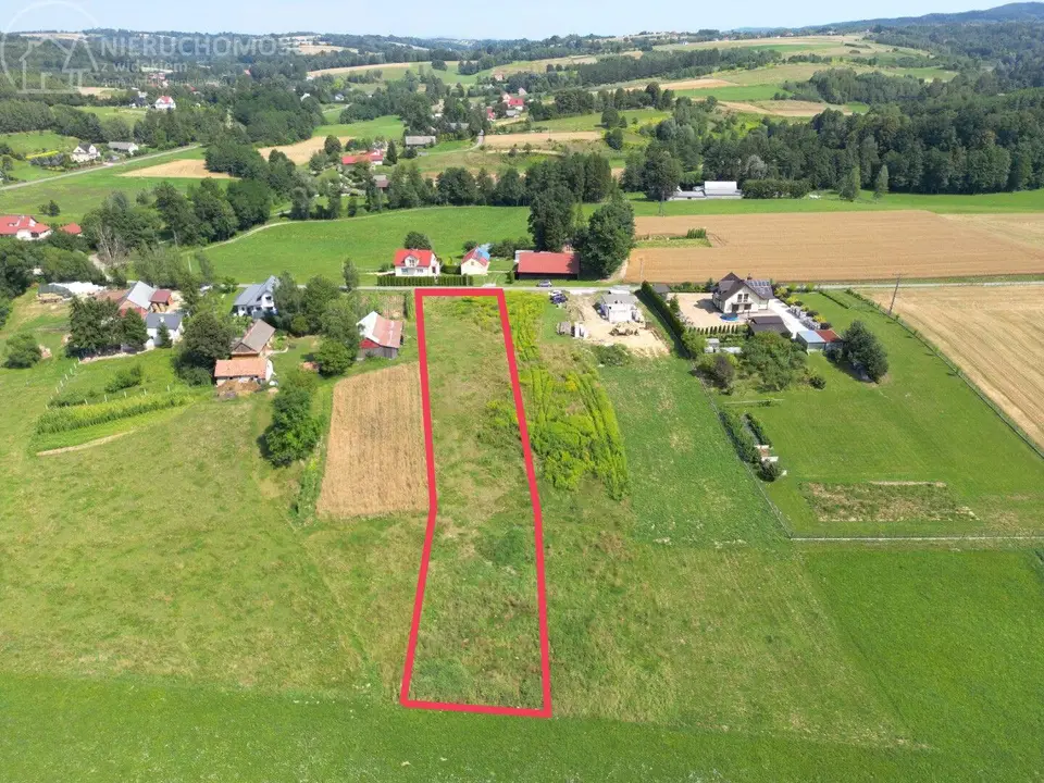 Działka budowlana i rolna 2 862 m², Ryglice
