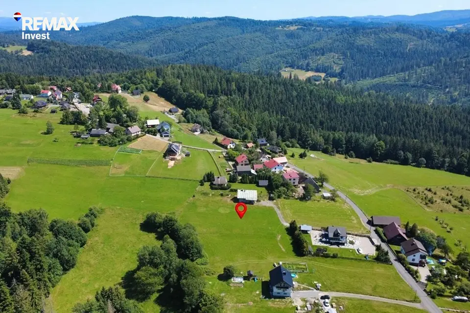 Działka budowlana 2 080 m², Jaworzynka
