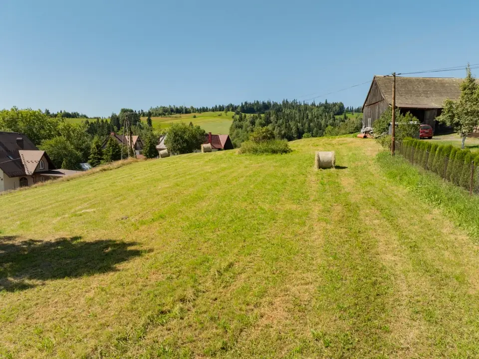 Działka budowlana 1 270 m², Obidowa