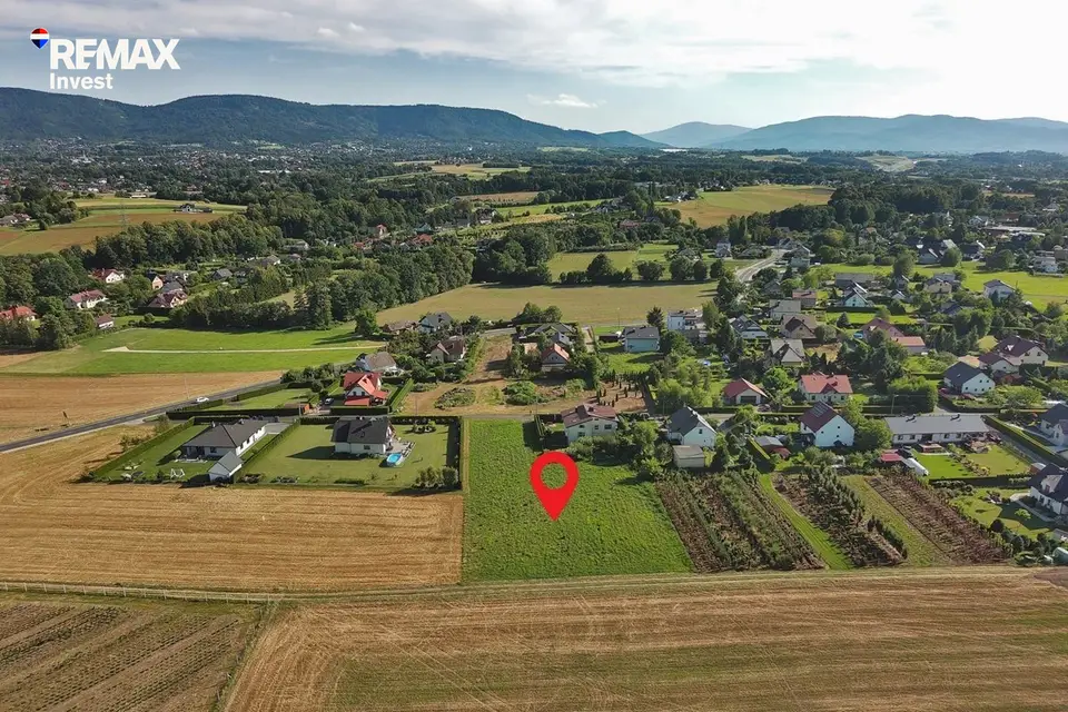 Działka budowlana 1 124 m², Pisarzowice