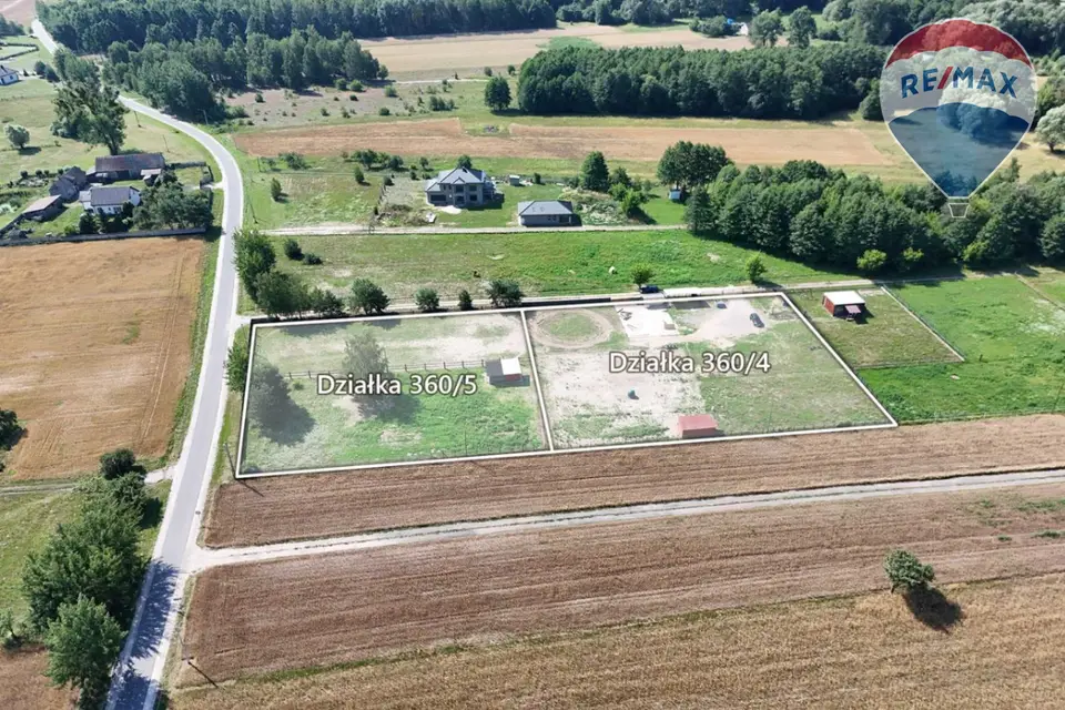 Działka budowlana 6 101 m², Budy Zosine