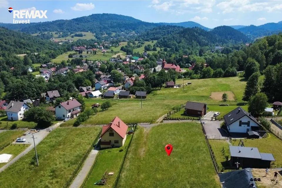 Działka budowlana 2 262 m², Krzyżowa