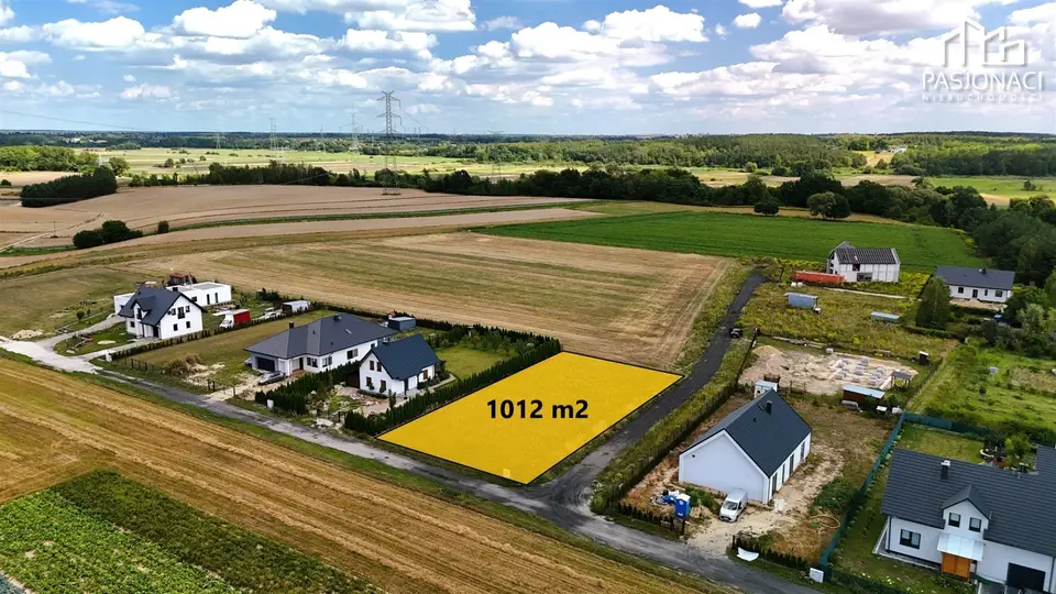 Działka budowlana 1 012 m², Bystrzyca