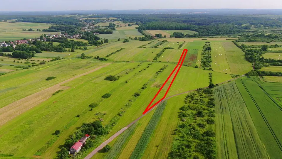 Działka rolna 4 806 m², Poręba