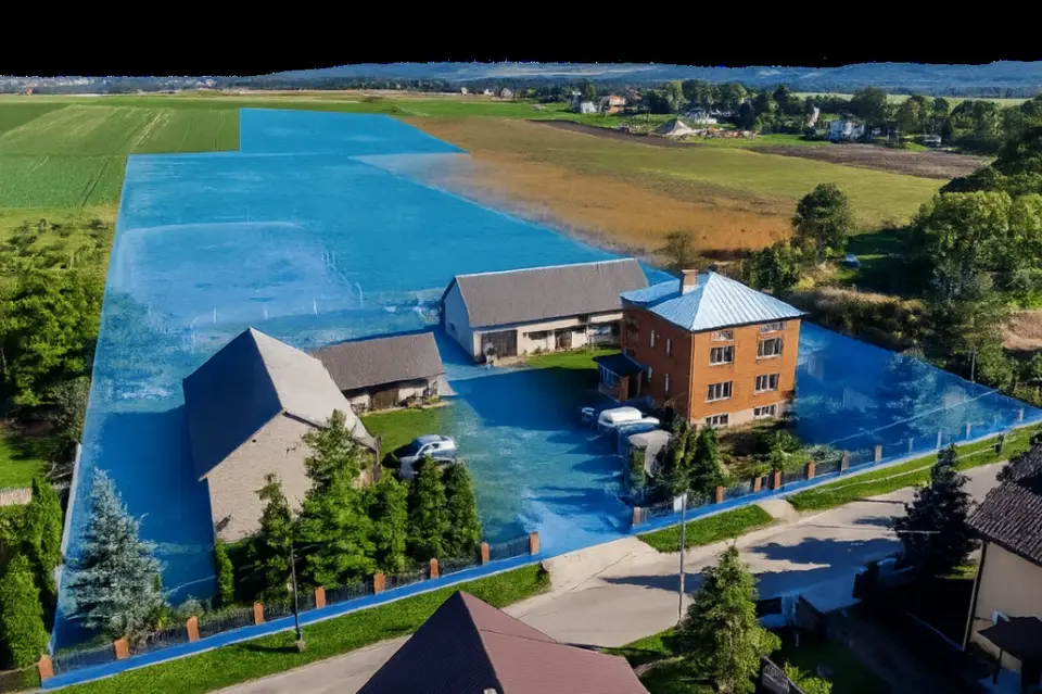 Działka budowlana i rolna 4,37 ha, Lgota Wolbromska