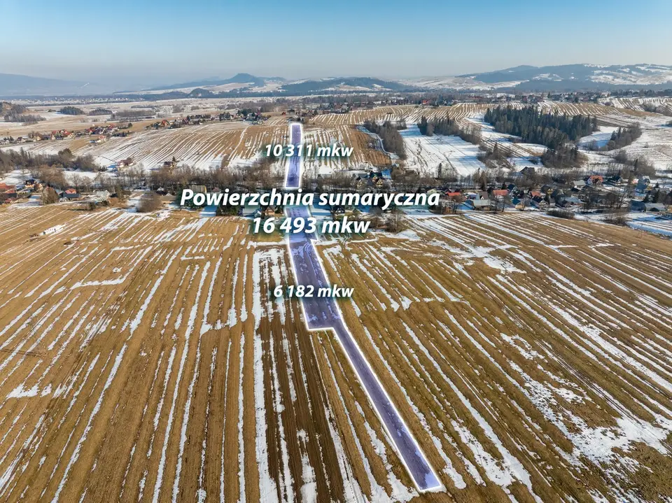 Działka budowlana i rolna 1,65 ha, Gronków