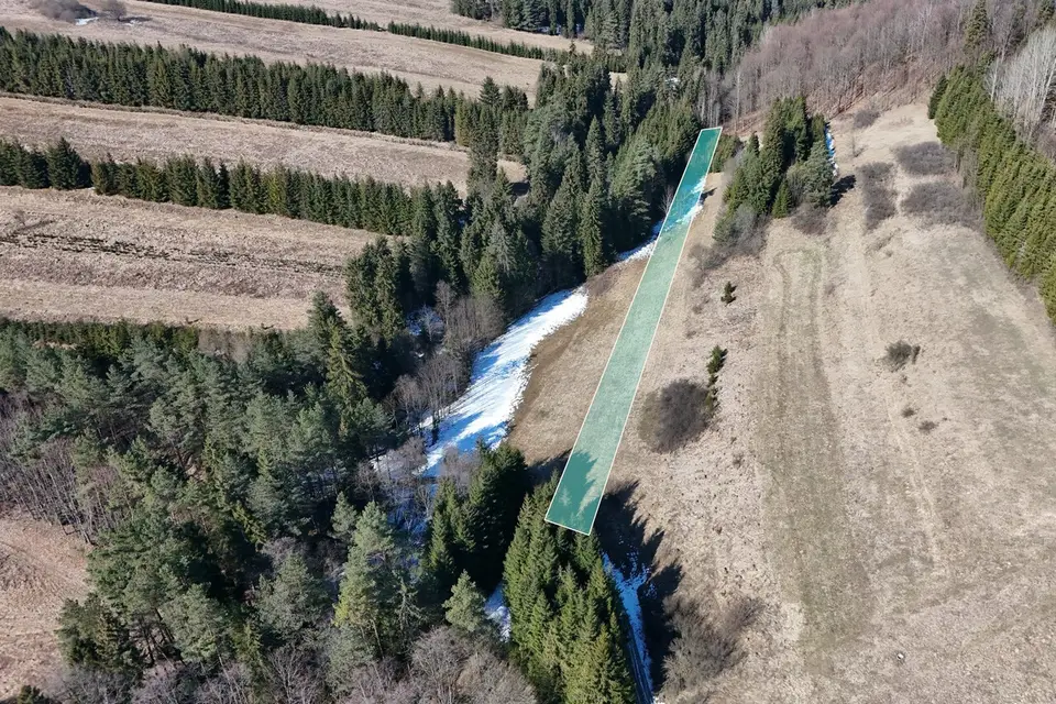 Działka budowlana 1 501 m², Dursztyn